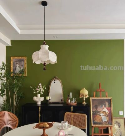 大面积色彩谨慎用“色彩过度会让家里拥挤不堪”，色彩也有消隐术 - 图画吧TUHUABA