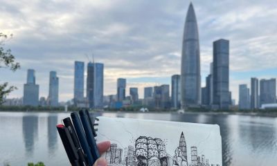 HS.Chén陈昊松的速写之旅 - 图画吧TUHUABA