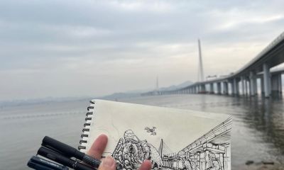 HS.Chén陈昊松的速写之旅 - 图画吧TUHUABA