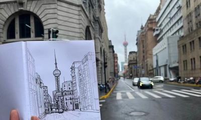 HS.Chén陈昊松的速写之旅 - 图画吧TUHUABA