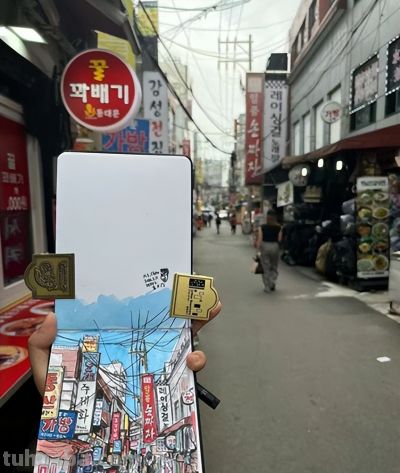 HS.Chén陈昊松的速写之旅 - 图画吧TUHUABA