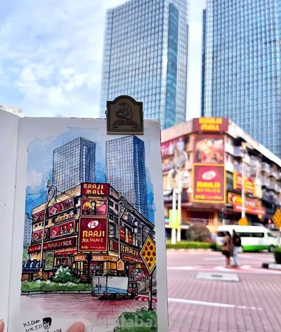 HS.Chén陈昊松的速写之旅 - 图画吧TUHUABA