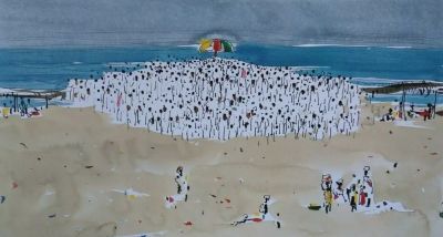 大师作！吴冠中罕见风景速写60幅 - 图画吧TUHUABA