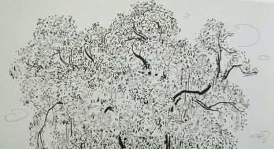 大师作！吴冠中罕见风景速写60幅 - 图画吧TUHUABA