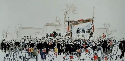 大师作！吴冠中罕见风景速写60幅 - 图画吧TUHUABA