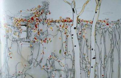 大师作！吴冠中罕见风景速写60幅 - 图画吧TUHUABA