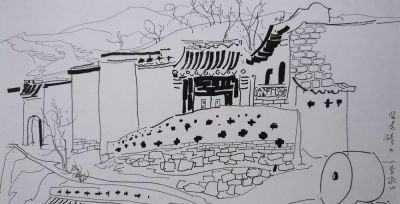 大师作！吴冠中罕见风景速写60幅 - 图画吧TUHUABA