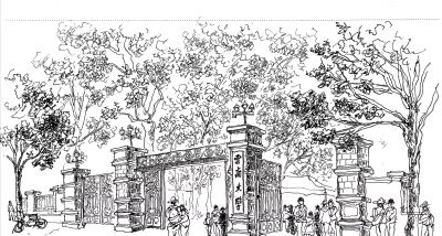 唐晓华钢笔画写生和速写作品50幅 - 图画吧TUHUABA