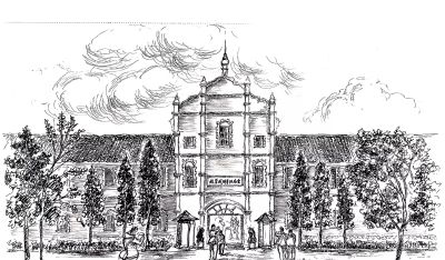 唐晓华钢笔画写生和速写作品50幅 - 图画吧TUHUABA