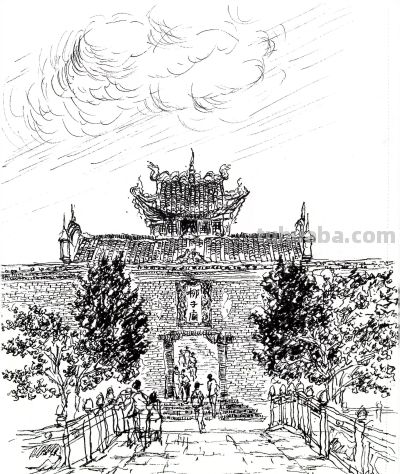 唐晓华钢笔画写生和速写作品50幅 - 图画吧TUHUABA