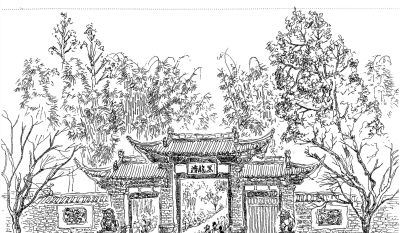 唐晓华钢笔画写生和速写作品50幅 - 图画吧TUHUABA