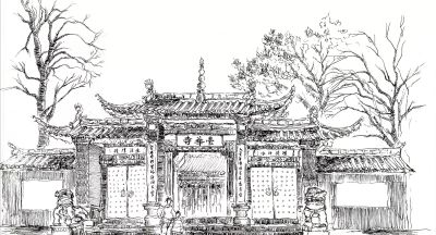 唐晓华钢笔画写生和速写作品50幅 - 图画吧TUHUABA