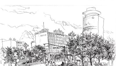 唐晓华钢笔画写生和速写作品50幅 - 图画吧TUHUABA