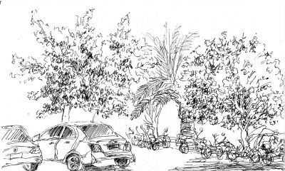 唐晓华钢笔画写生和速写作品50幅 - 图画吧TUHUABA