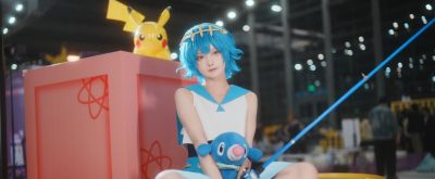 [COSplay]宝可梦 水莲COS-池田七帆七田池 - 图画吧TUHUABA