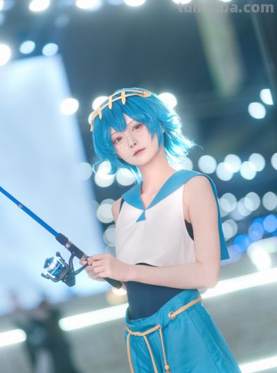 [COSplay]宝可梦 水莲COS-池田七帆七田池 - 图画吧TUHUABA