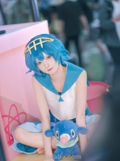 [COSplay]宝可梦 水莲COS-池田七帆七田池 - 图画吧TUHUABA