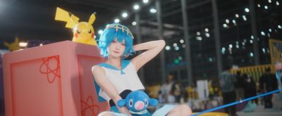 [COSplay]宝可梦 水莲COS-池田七帆七田池 - 图画吧TUHUABA