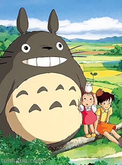 《龙猫》宫崎骏最温暖的动画精美图片2 - 图画吧TUHUABA