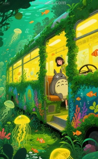 《龙猫》宫崎骏最温暖的动画精美图片2 - 图画吧TUHUABA