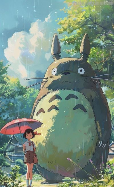 《龙猫》宫崎骏最温暖的动画精美图片2 - 图画吧TUHUABA