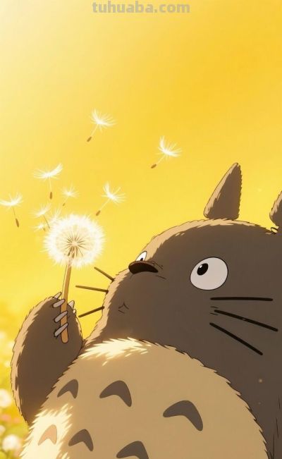 《龙猫》宫崎骏最温暖的动画精美图片2 - 图画吧TUHUABA