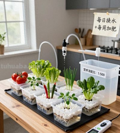 不用土、不占地方，7天吃上自己种的菜！家庭无土种菜全攻略来了 - 今日头条