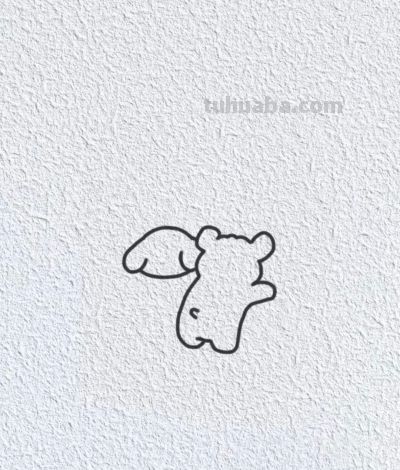 可可爱爱两小只丨每日简笔画I分享 - 图画吧TUHUABA