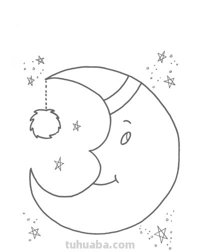 全新卡通简笔画涂色素材1000张 | 超级实用 - 图画吧TUHUABA