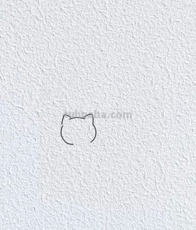 每日简笔画分享丨相亲相爱的喵星人 - 图画吧TUHUABA