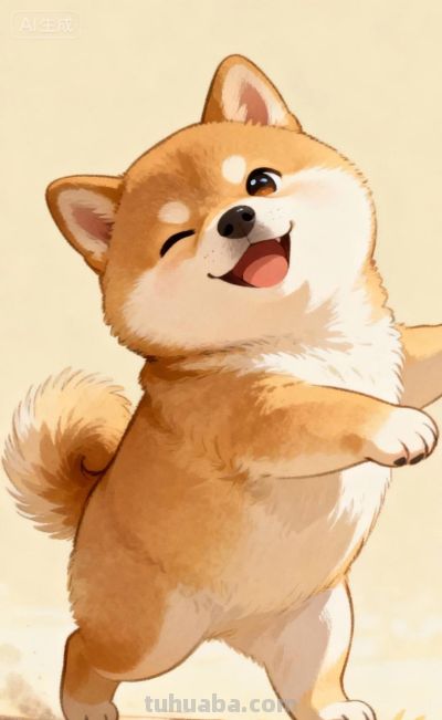 手绘风格胖胖的柴犬宝宝 - 今日头条 手绘风格胖胖的柴犬宝宝 - 图画吧TUHUABA