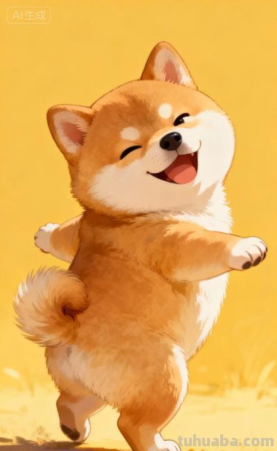 手绘风格胖胖的柴犬宝宝 - 今日头条 手绘风格胖胖的柴犬宝宝 - 图画吧TUHUABA