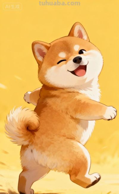 手绘风格胖胖的柴犬宝宝 - 今日头条 手绘风格胖胖的柴犬宝宝 - 图画吧TUHUABA