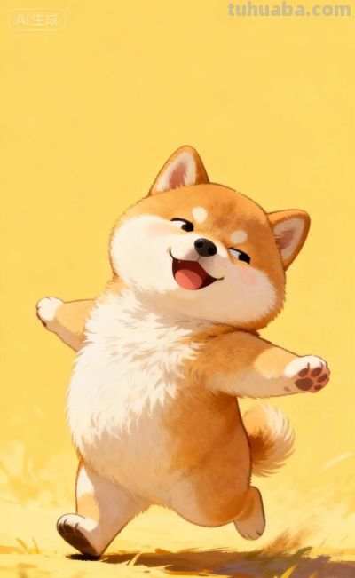 手绘风格胖胖的柴犬宝宝 - 今日头条 手绘风格胖胖的柴犬宝宝 - 图画吧TUHUABA