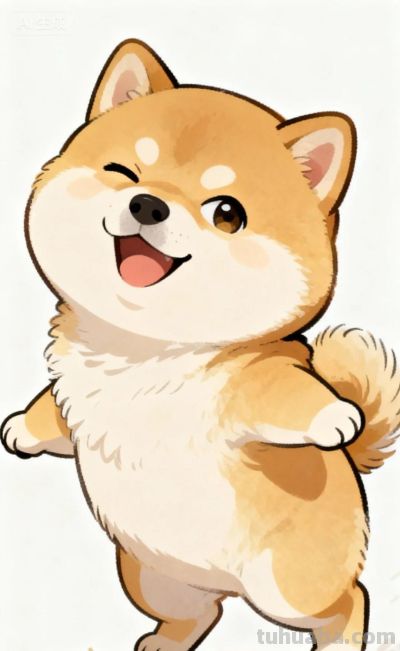 手绘风格胖胖的柴犬宝宝 - 今日头条 手绘风格胖胖的柴犬宝宝 - 图画吧TUHUABA