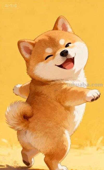 手绘风格胖胖的柴犬宝宝 - 今日头条 手绘风格胖胖的柴犬宝宝 - 图画吧TUHUABA