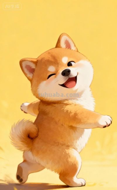 手绘风格胖胖的柴犬宝宝 - 今日头条 手绘风格胖胖的柴犬宝宝 - 图画吧TUHUABA