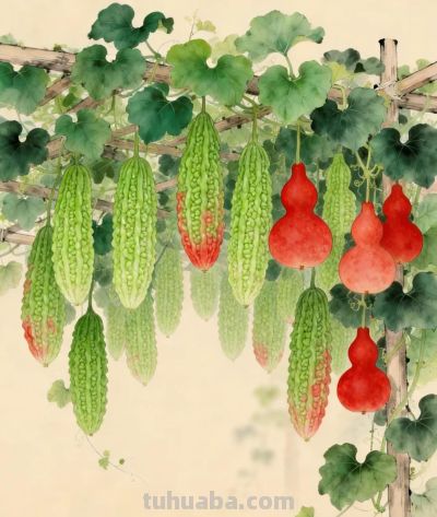 治愈系蔬果壁纸 - 图画吧TUHUABA