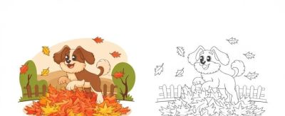 狗子的简笔画线稿和上色模板,临摹学画 - 今日头条 狗子的简笔画线稿和上色模板,临摹学画 - 图画吧TUHUABA