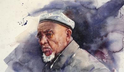 异域风情带来的独特感受 激发了艺术感知—冯晓东谈水彩画创作心得 - 图画吧TUHUABA