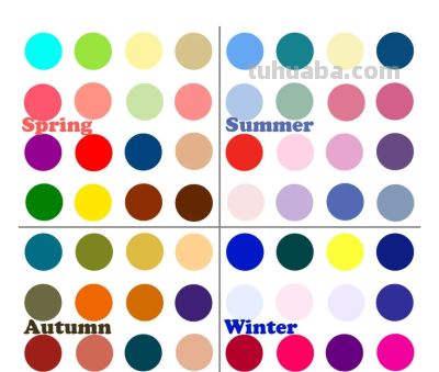 穿对颜色=换张脸！一文看懂「四季色彩」 - 图画吧TUHUABA