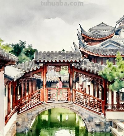 假如聊城变成“水彩画”，这几处风景晕染成诗！ - 图画吧TUHUABA