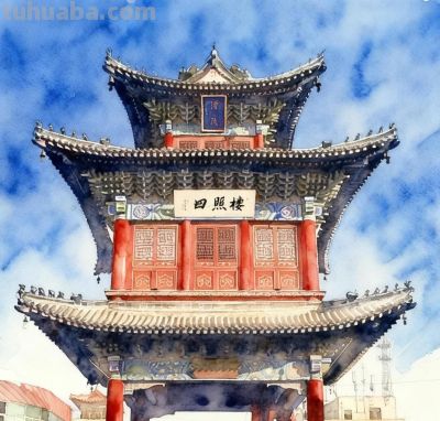 假如聊城变成“水彩画”，这几处风景晕染成诗！ - 图画吧TUHUABA