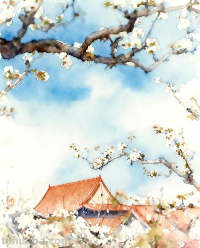 假如聊城变成“水彩画”，这几处风景晕染成诗！ - 图画吧TUHUABA