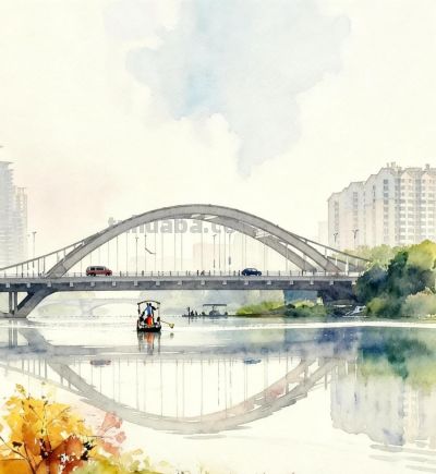 假如聊城变成“水彩画”，这几处风景晕染成诗！ - 图画吧TUHUABA