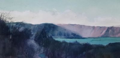 山海之间的宁静：陈国煌水彩作品 | 巴黎“回声：当代艺术展” - 图画吧TUHUABA