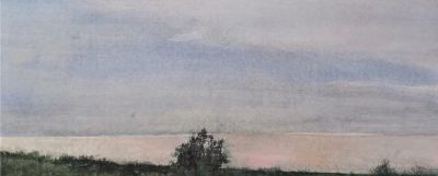 山海之间的宁静：陈国煌水彩作品 | 巴黎“回声：当代艺术展” - 图画吧TUHUABA