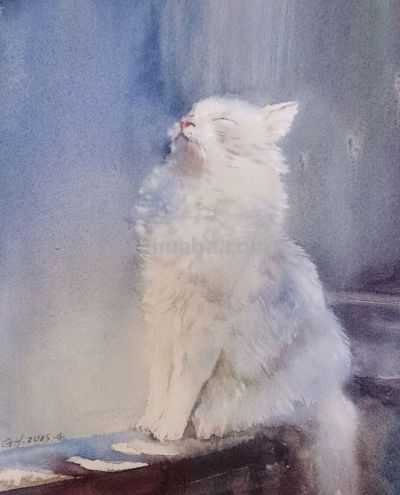 山海之间的宁静：陈国煌水彩作品 | 巴黎“回声：当代艺术展” - 图画吧TUHUABA