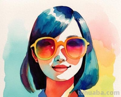 多彩漫画的头像：用水彩画和漫画视觉搭配的男女头像 - 今日头条