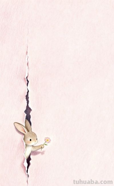 小动物治愈插画 - 图画吧TUHUABA